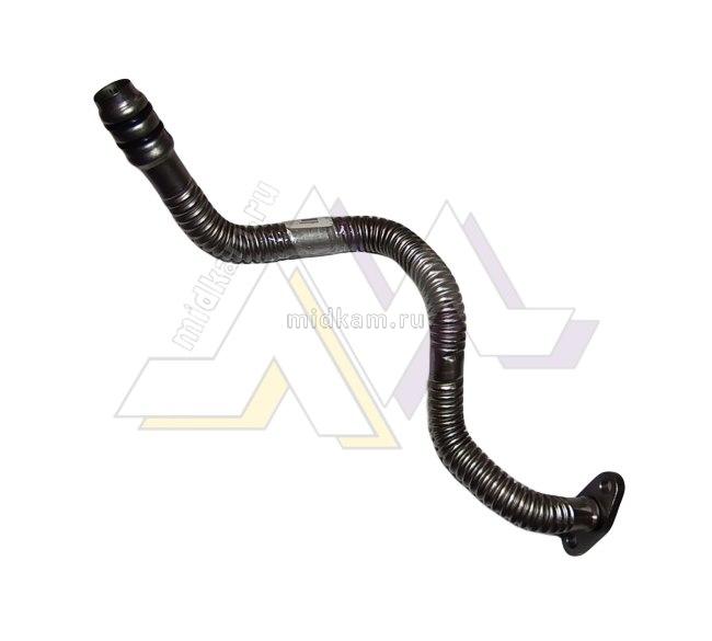 Трубка слива масла с турбокомпрессора (в сборе) ISF3.8 Трубка слива масла с турбокомпрессора (в сборе) ISF3.8